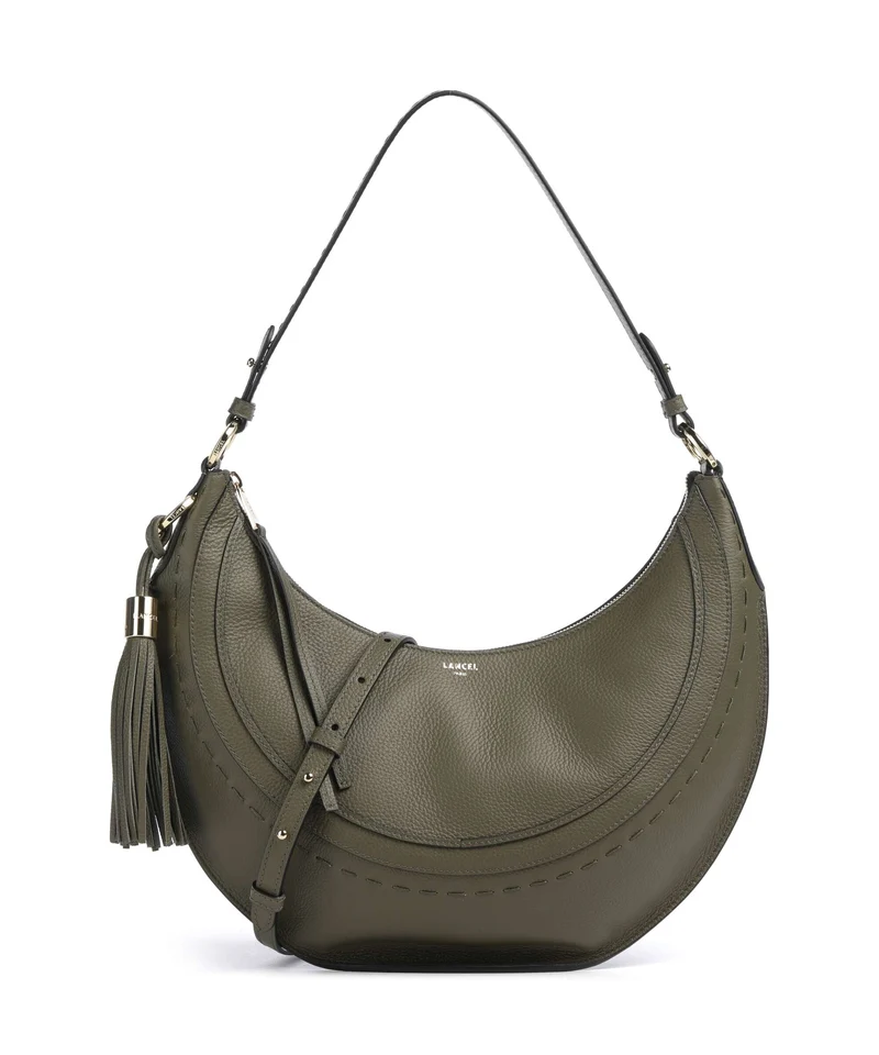 Lancel Hobohème M Sac fourre-tout dark khaki