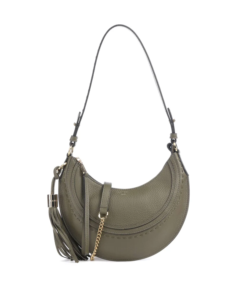 Lancel Hobohème S Sac porté épaule dark khaki