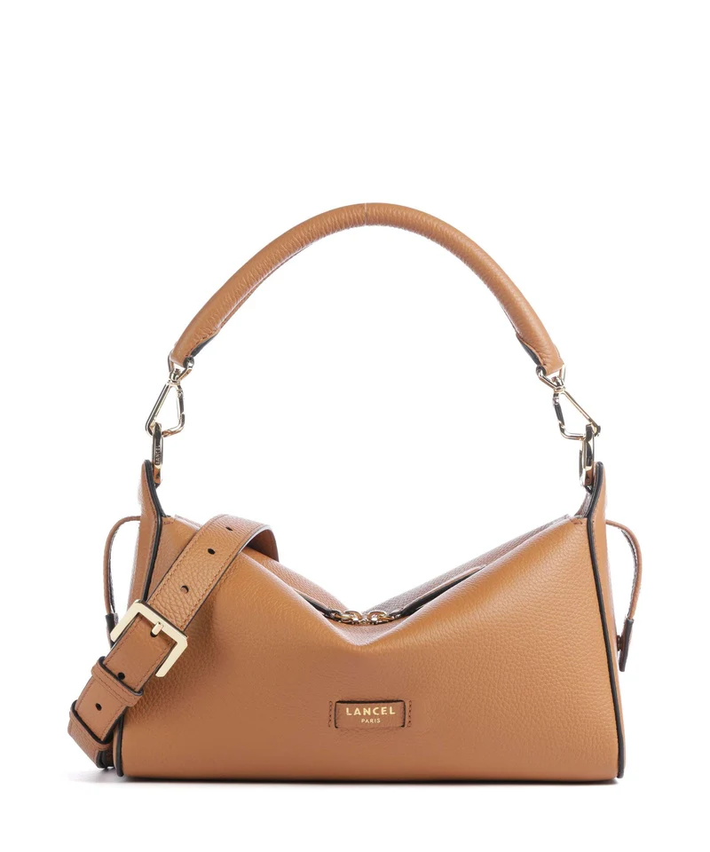 Lancel Louison M Sac porté épaule camel