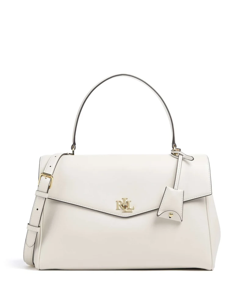 Lauren Ralph Lauren Farrah Medium Sac à main soft white