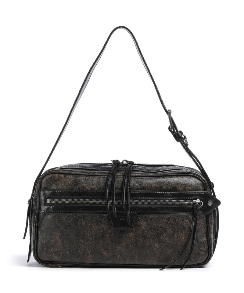 Liebeskind Juno Vintage PU M Sac porté épaule deep soil