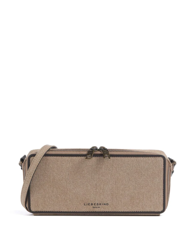 Liebeskind Juno Denim XS Sac bandoulière beige