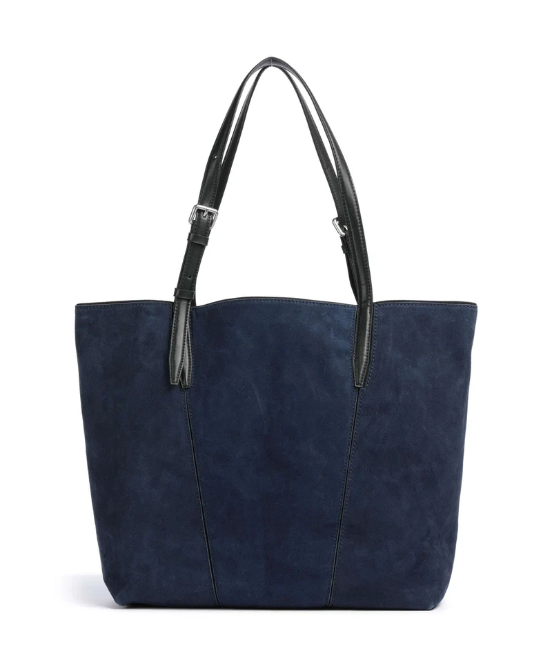 Liebeskind Una Recycled Suede M Cabas peacoat