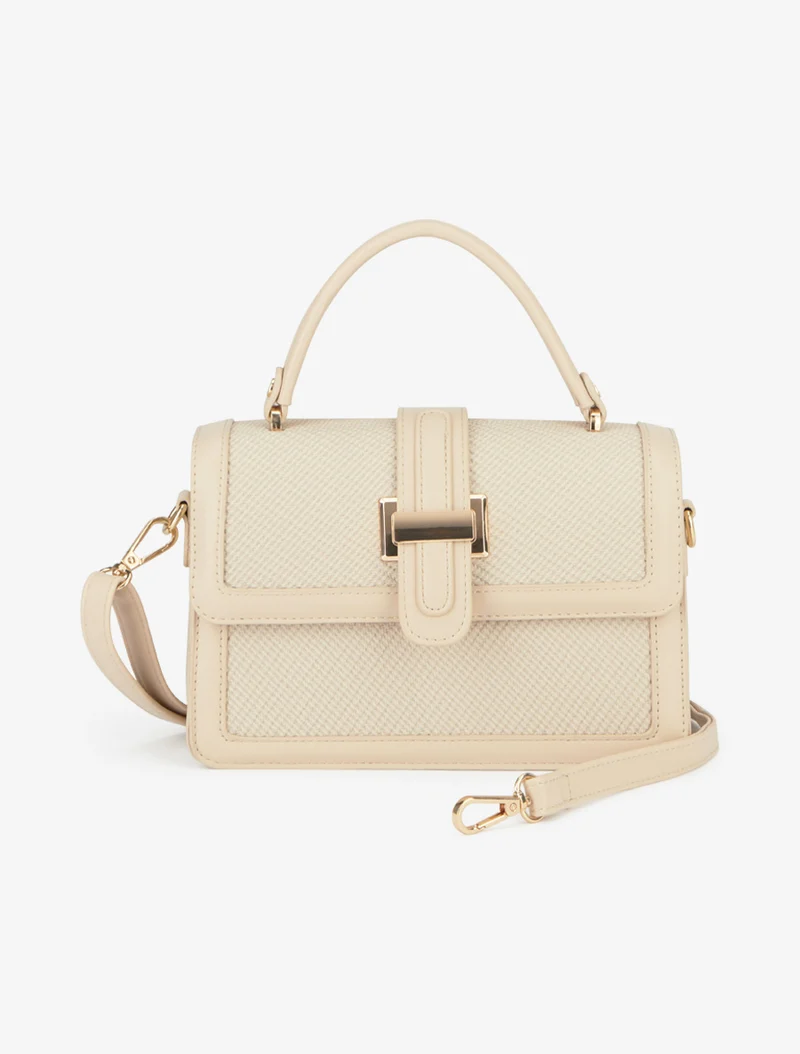 Sac besace Opal bandoulière - Taupe