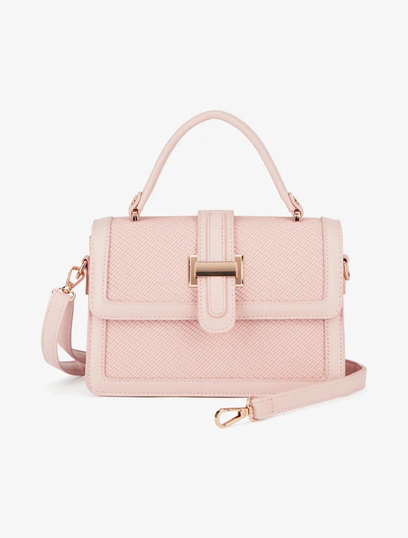 Sac besace Opal bandoulière - Rose