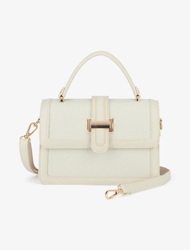 Sac besace Opal bandoulière - Beige
