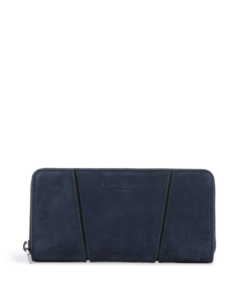 Liebeskind Una Gigi Recycled Suede L Portefeuille peacoat