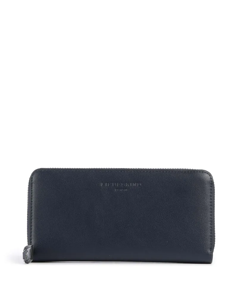 Liebeskind Sally Audrey Recycled Soft Calf Portefeuille peacoat