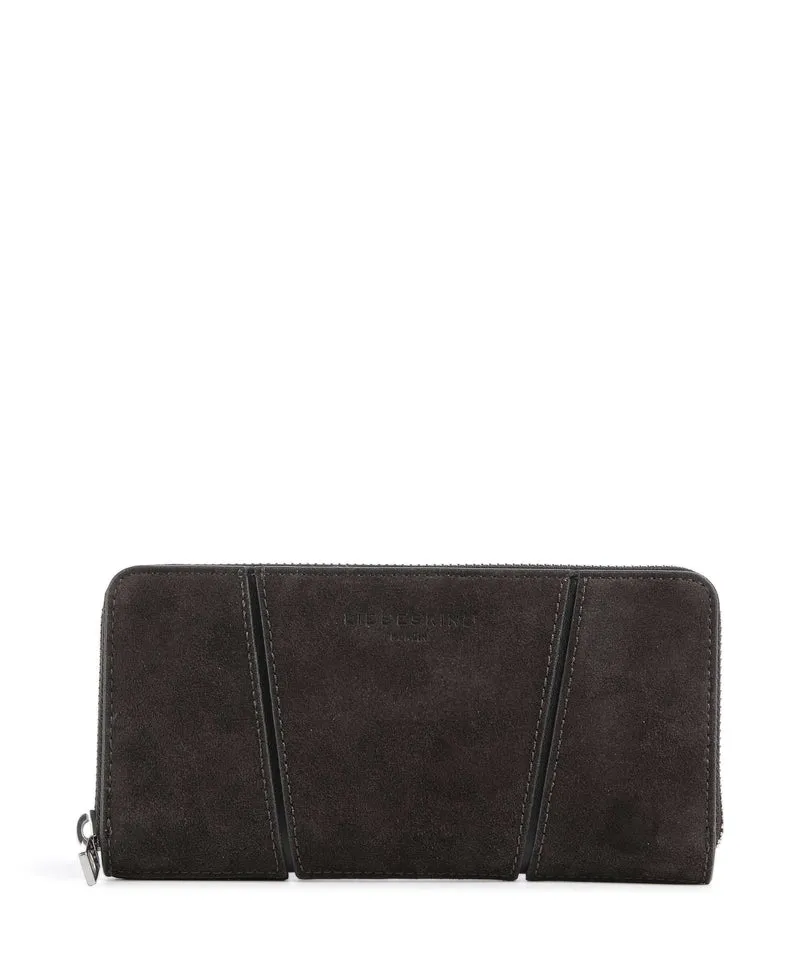 Liebeskind Una Gigi Recycled Suede L Portefeuille deep soil