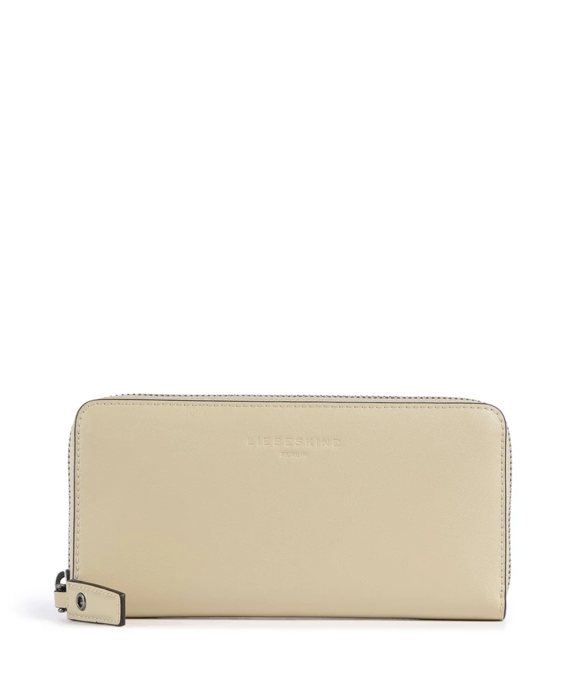 Liebeskind Sally Audrey Recycled Soft Calf Portefeuille biscotti