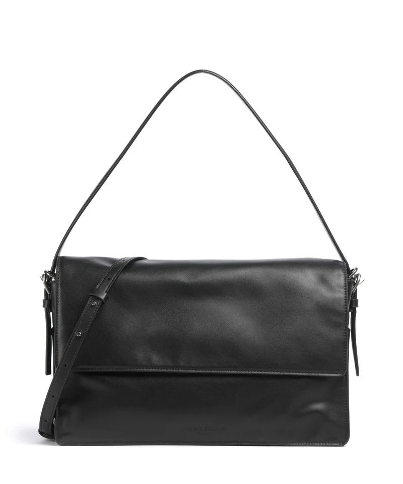 Liebeskind Audrey Recycled Soft Calf M Sac porté épaule black