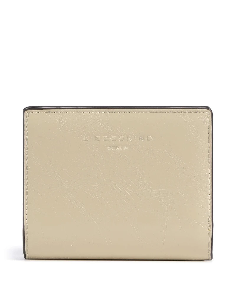 Liebeskind Thea Audrey Recycled Lack Distressed M Portefeuille biscotti