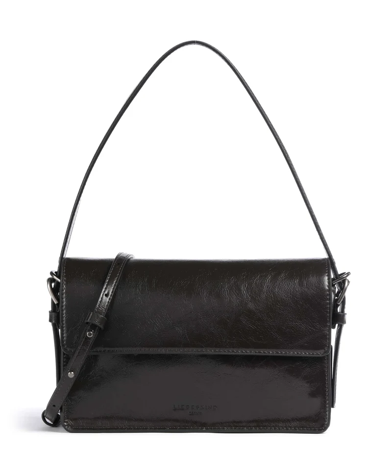 Liebeskind Audrey Recycled Lack Distressed S Sac porté épaule deep soil