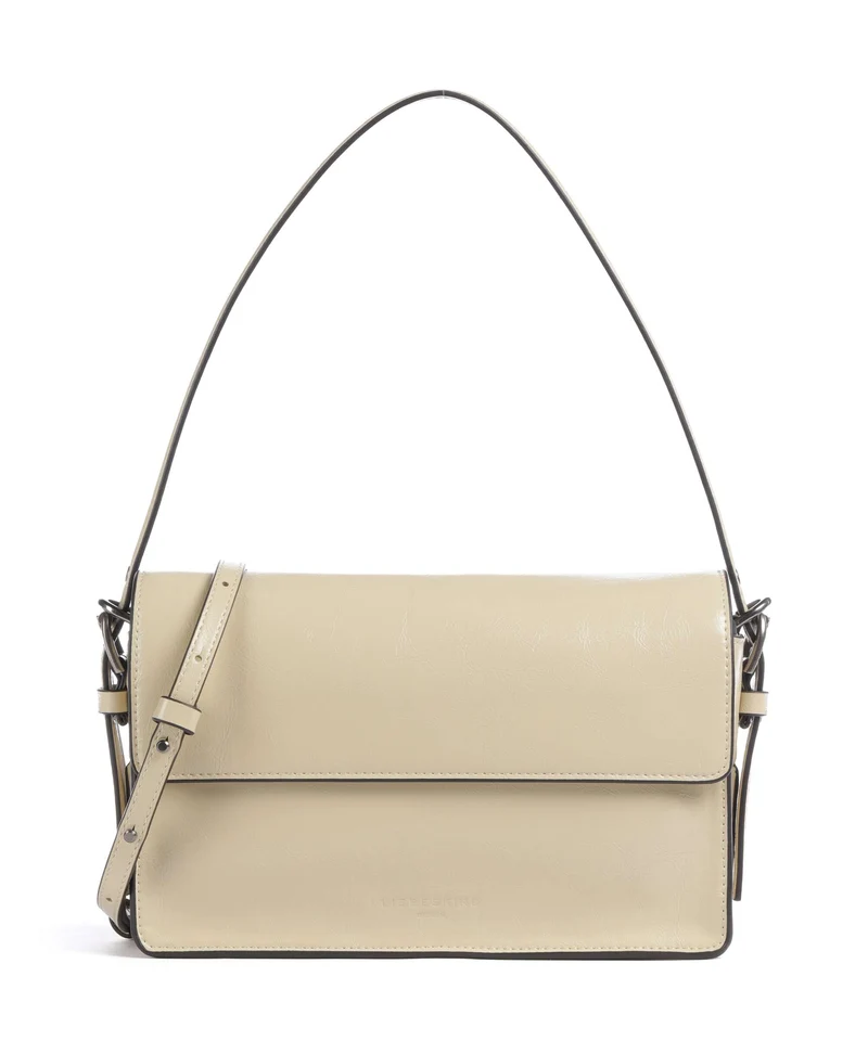 Liebeskind Audrey Recycled Lack Distressed S Sac porté épaule biscotti