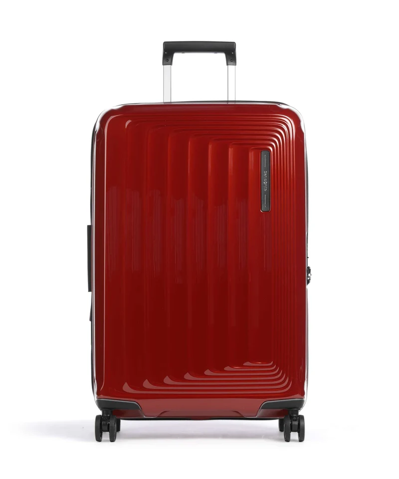Samsonite Nuon Valise 4 roues metallic red