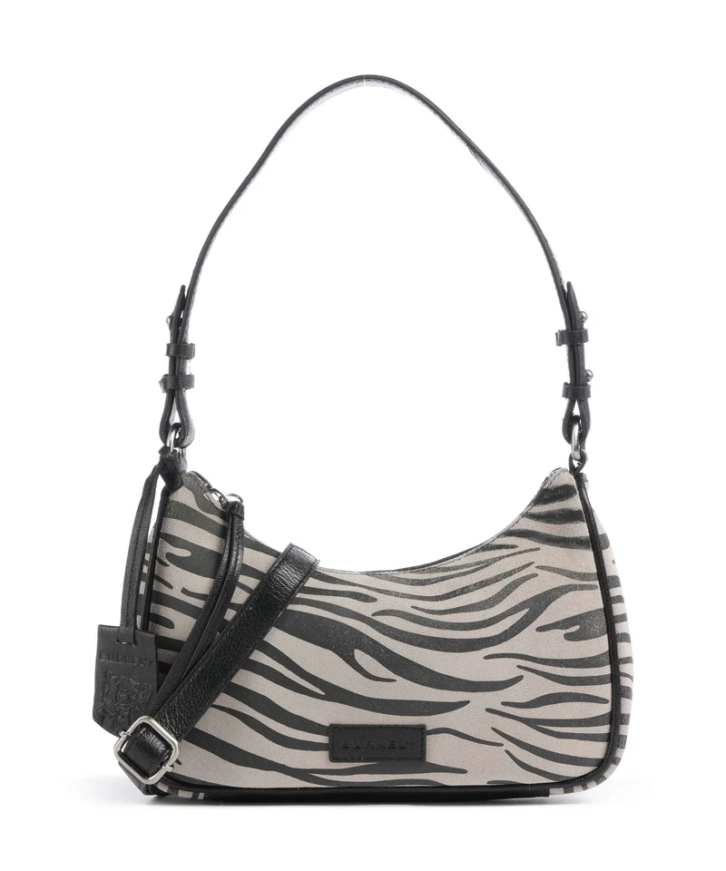 Burkely Animo Sac porté épaule zebra