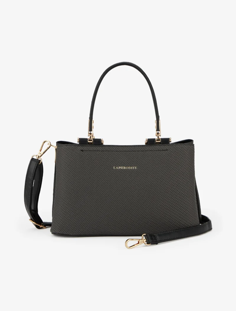 Sac à main April texturé - Noir
