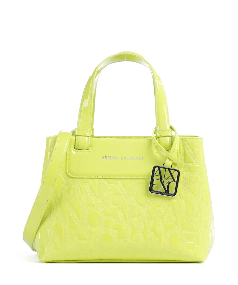 Armani Exchange Liz Patent S Sac à main crystal citrus