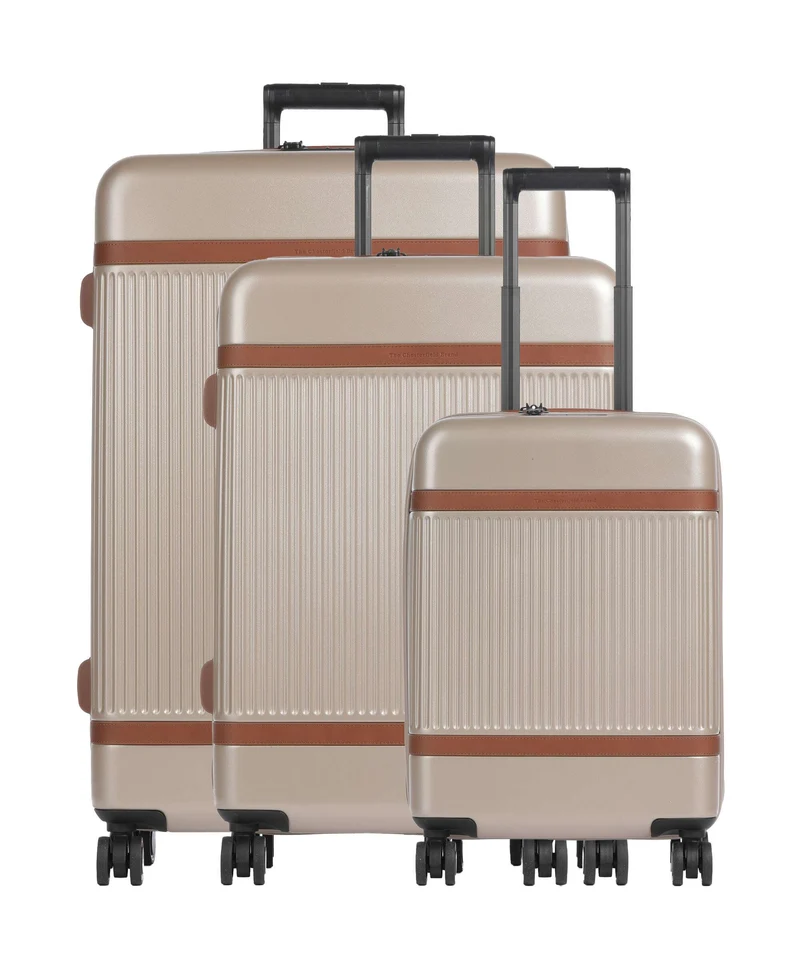 The Chesterfield Brand Zuna Set de valise (4 roues) champagne