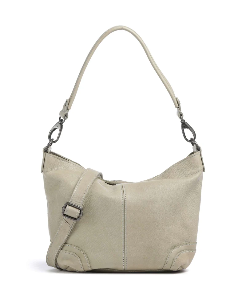 The Chesterfield Brand Washed Waxed Cow Lucy Sac porté épaule ocean green