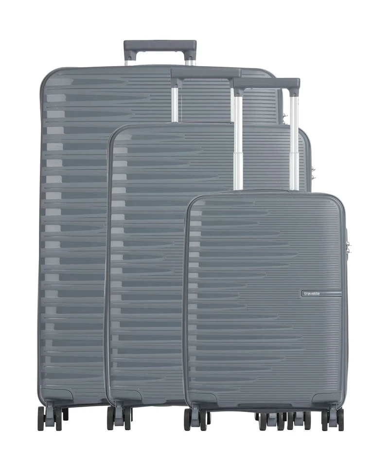 Travelite Pacific Set de valise (4 roues) anthracite