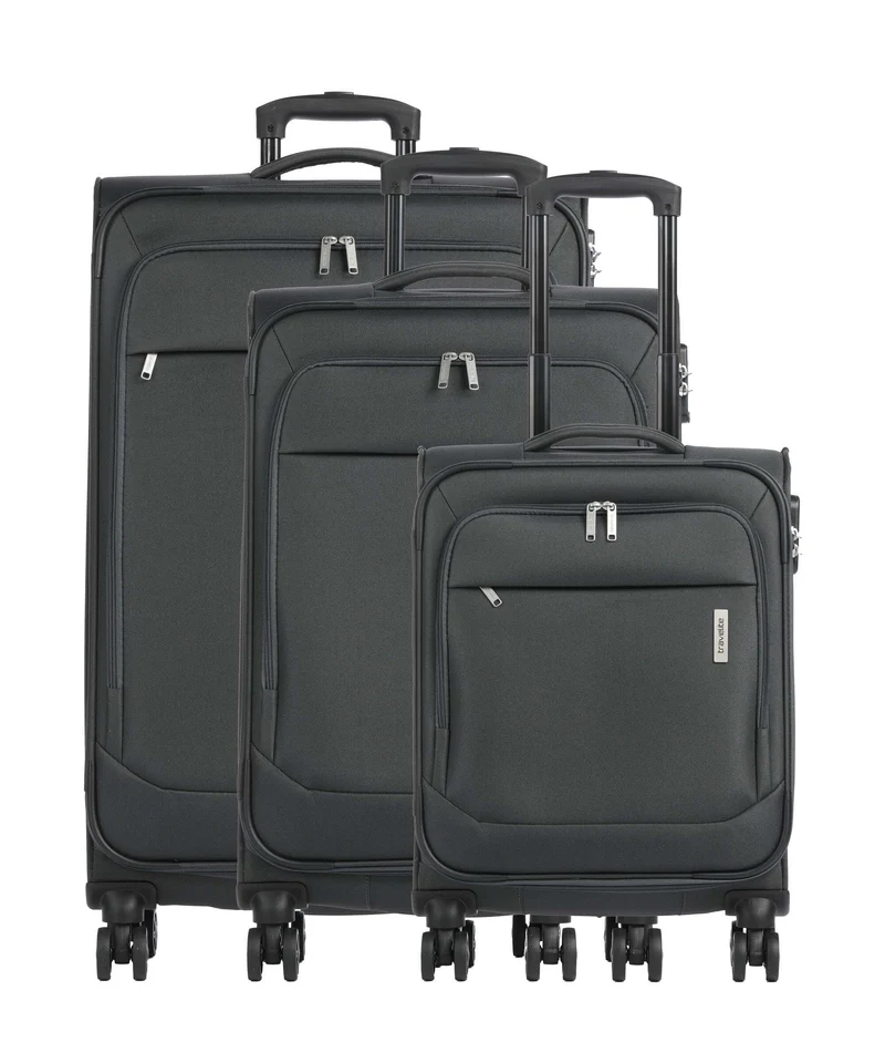 Travelite Priego Set de valise (4 roues) anthracite