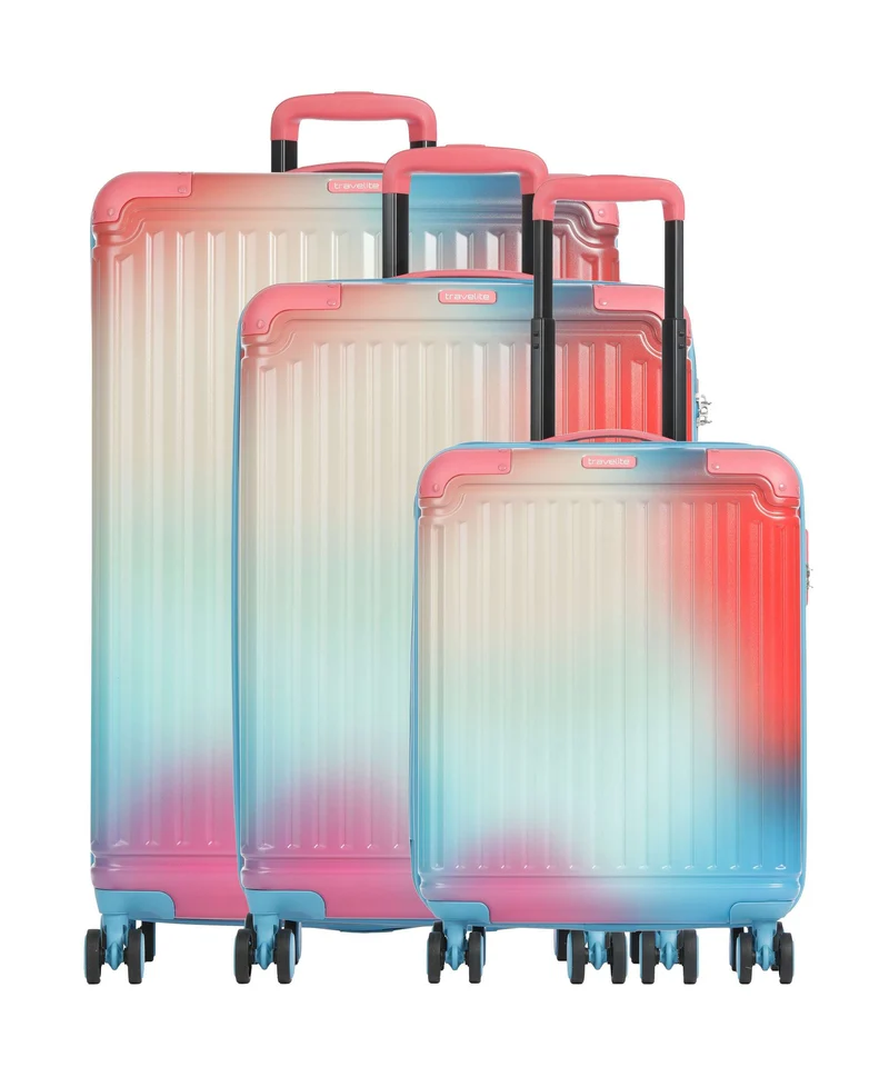 Travelite Cruise Set de valise (4 roues) multicolor