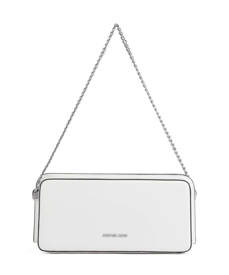 Michael Kors Goldie Sac porté épaule optic white