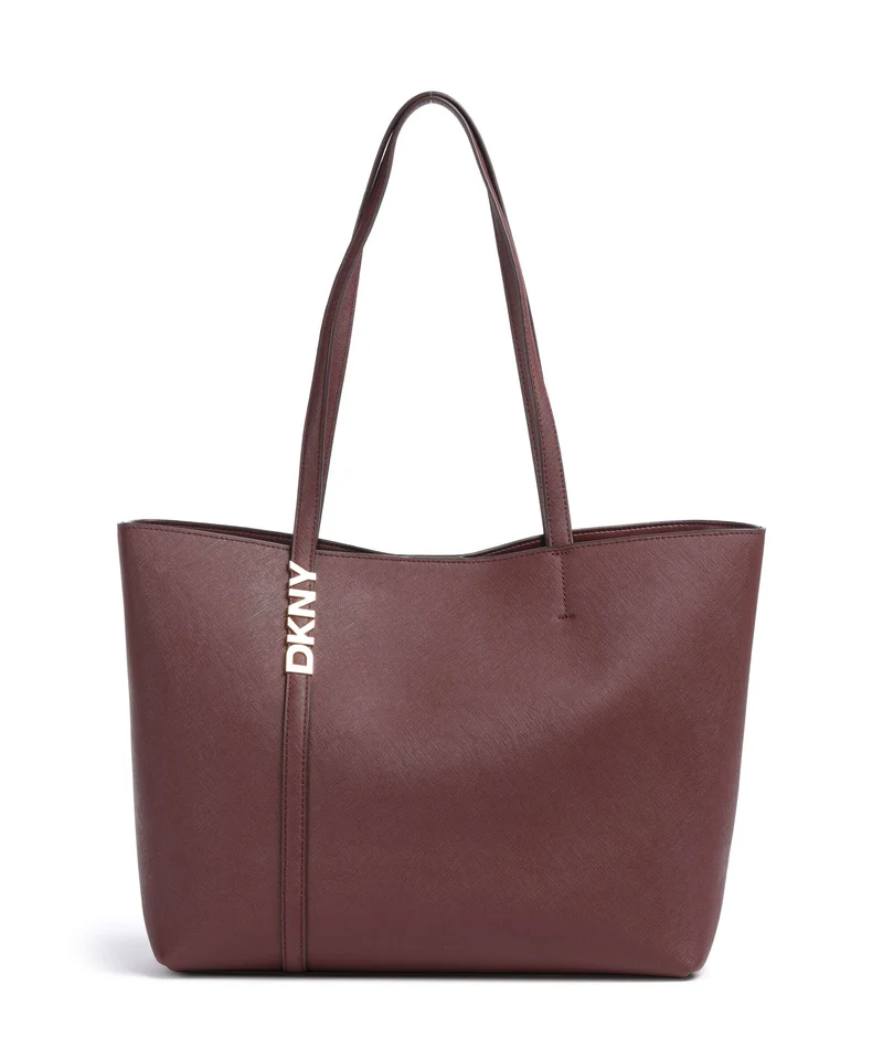 DKNY Avril Cabas aged wine