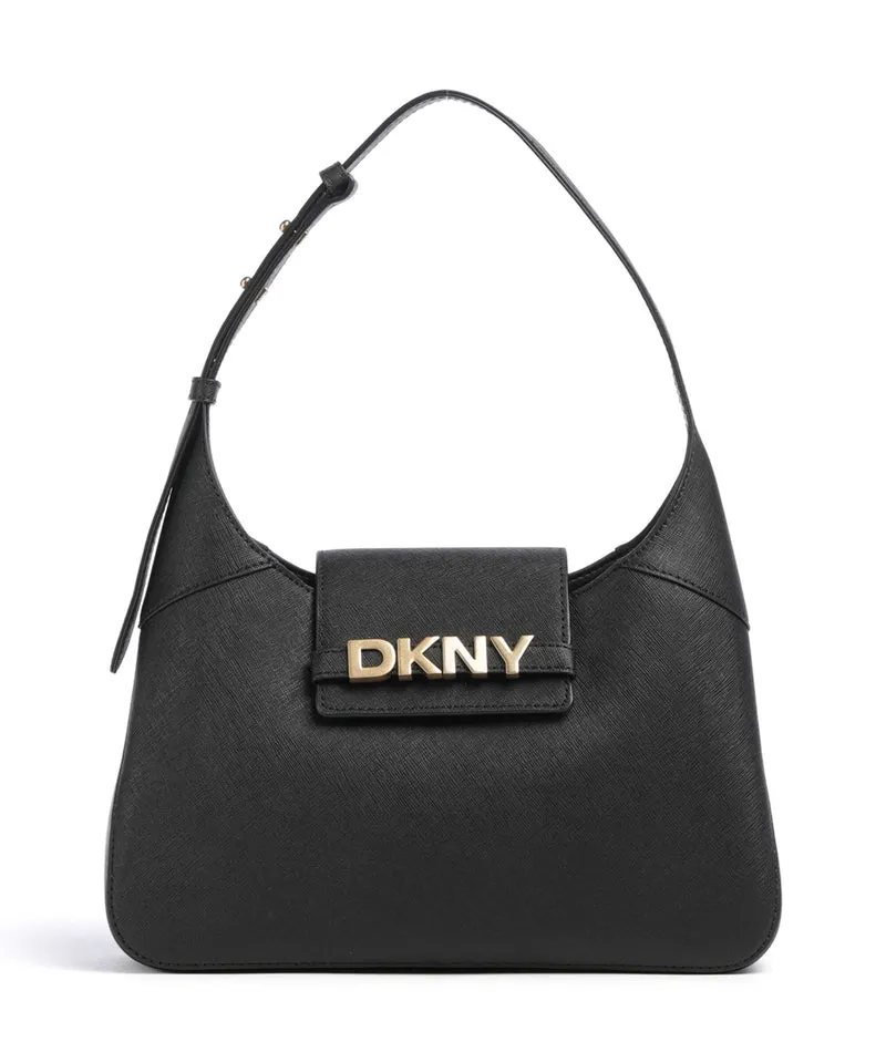 DKNY Avril Sac porté épaule black/gold