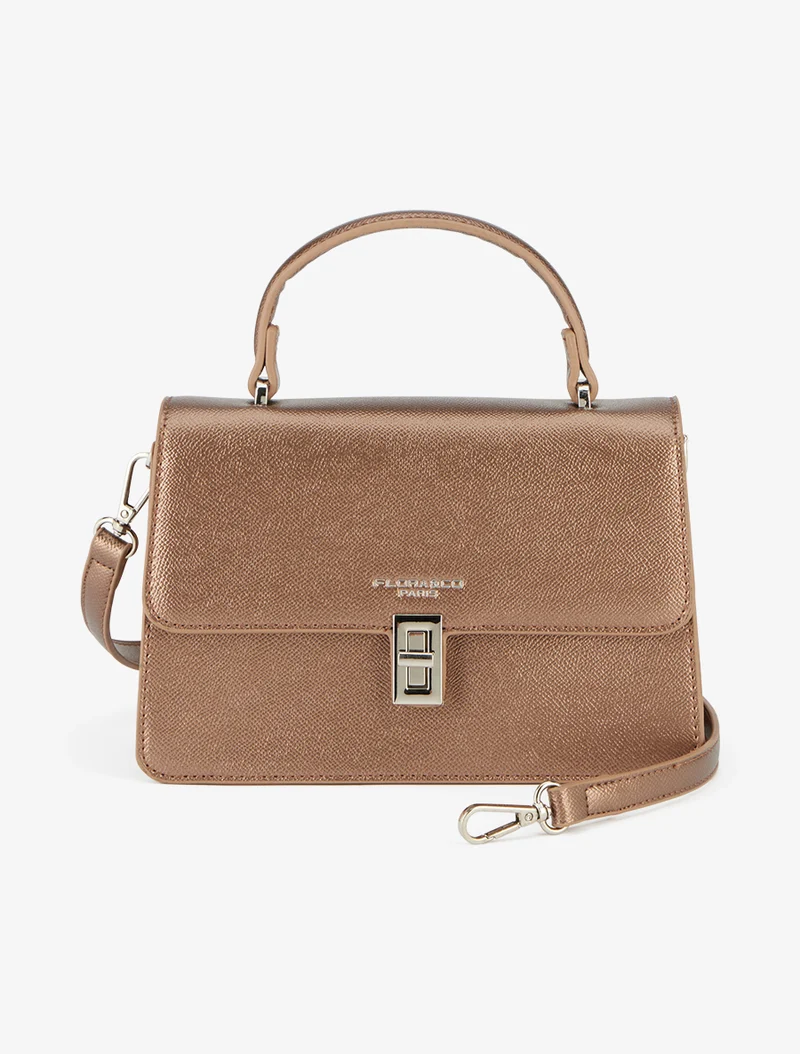 Sac à main Bernadette texturé - Bronze