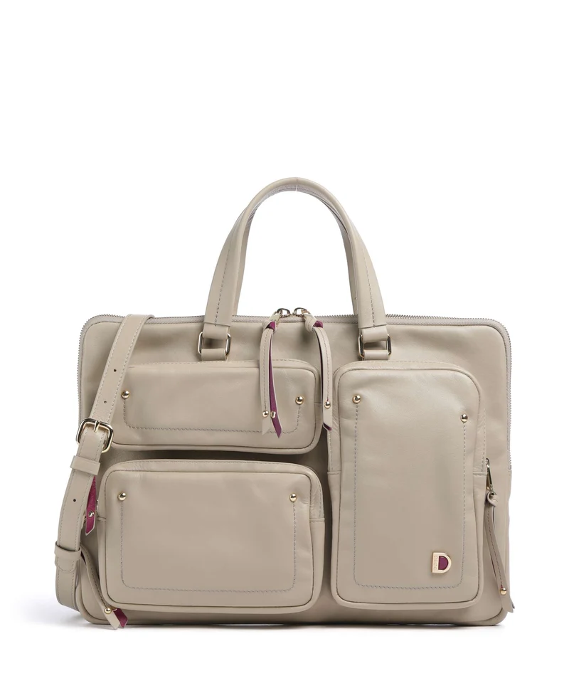 DuDu Bags Pocket Dots Sac d'ordinateur sand grey