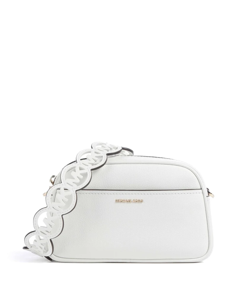 Michael Kors Jet Set Small Sac bandoulière optic white