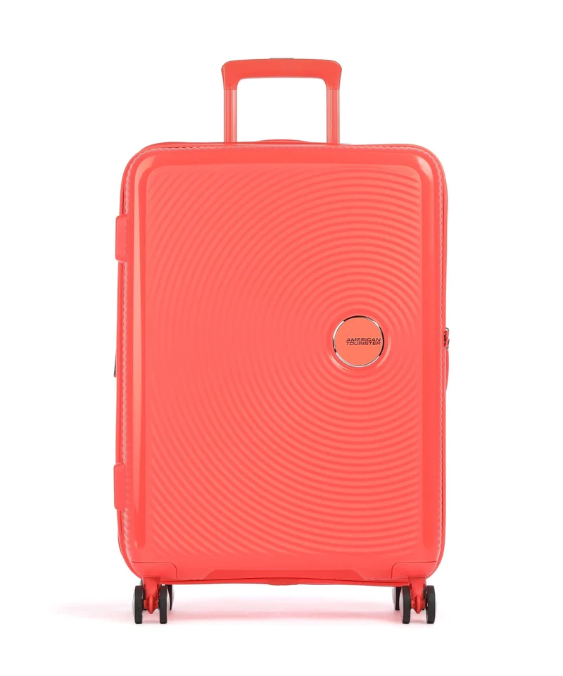 American Tourister Soundbox Valise 4 roues neon orange