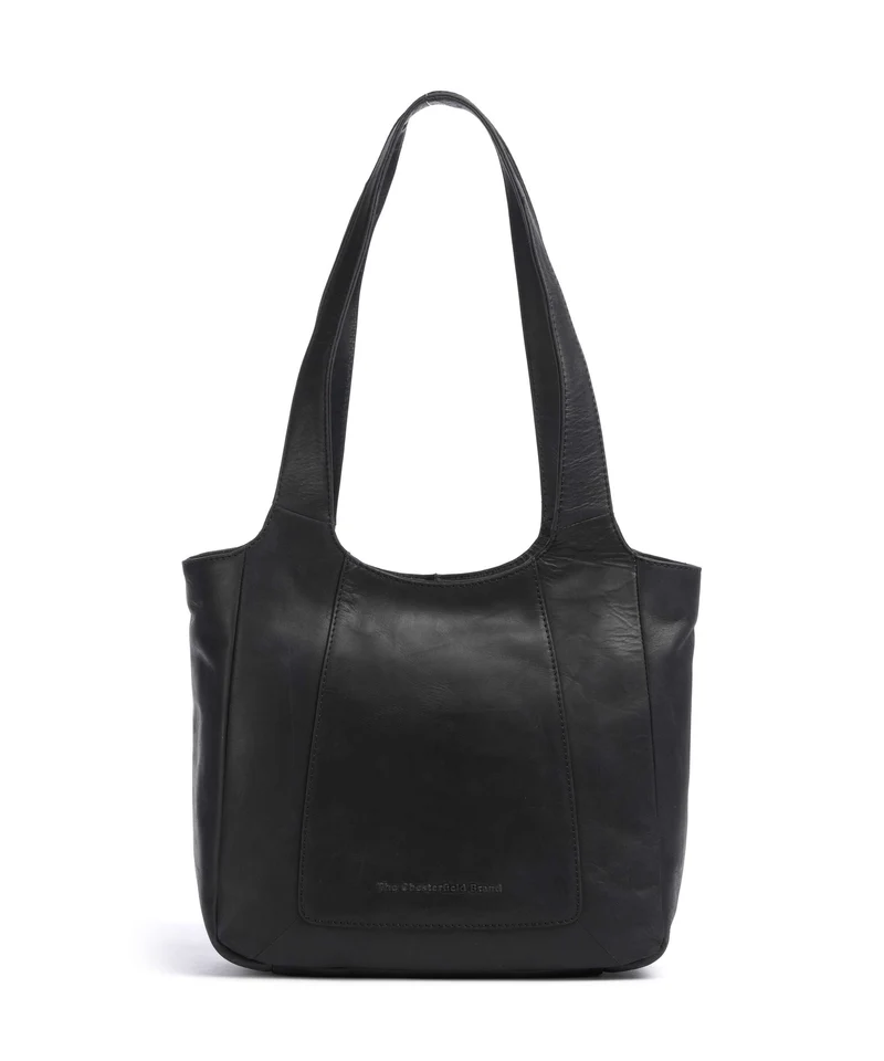 The Chesterfield Brand Wax Pull Up Cow Tofino Cabas black