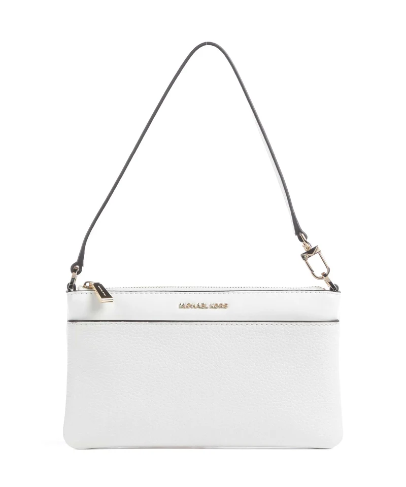 Michael Kors Jet Set Sac porté épaule optic white