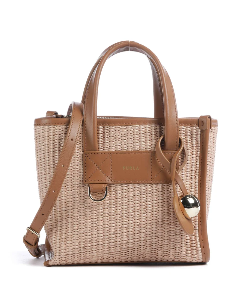 Furla Divide It Mini Sac à main toni naturale/tabacco