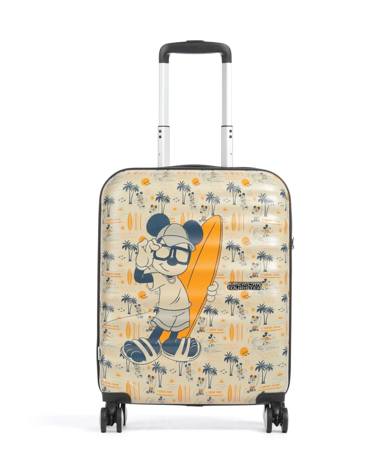 American Tourister Wavebreaker Disney Valise 4 roues mickey super surfer