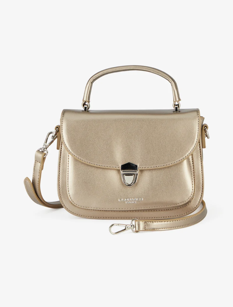 Sac besace Jen simili cuir - Or