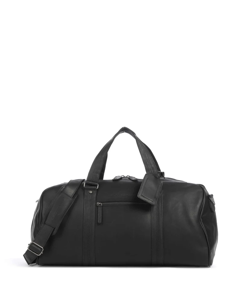 The Chesterfield Brand Wax Pull Up Cow Rivaro Sac week-end black