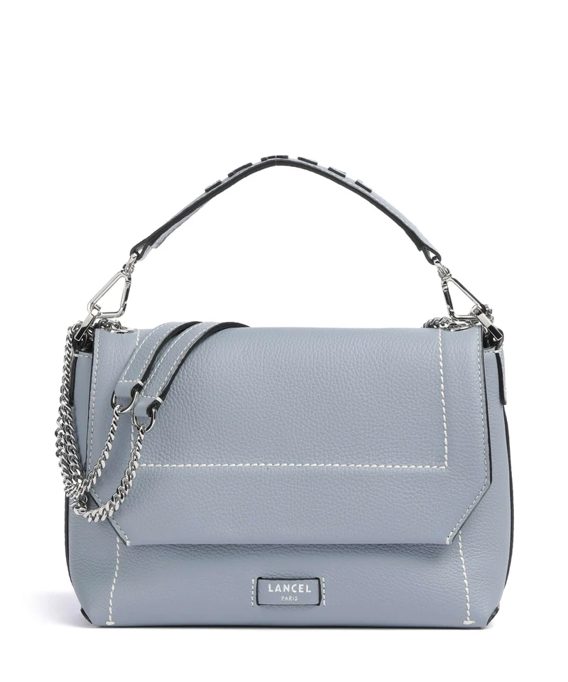 Lancel Ninon M Sac porté épaule blue foam