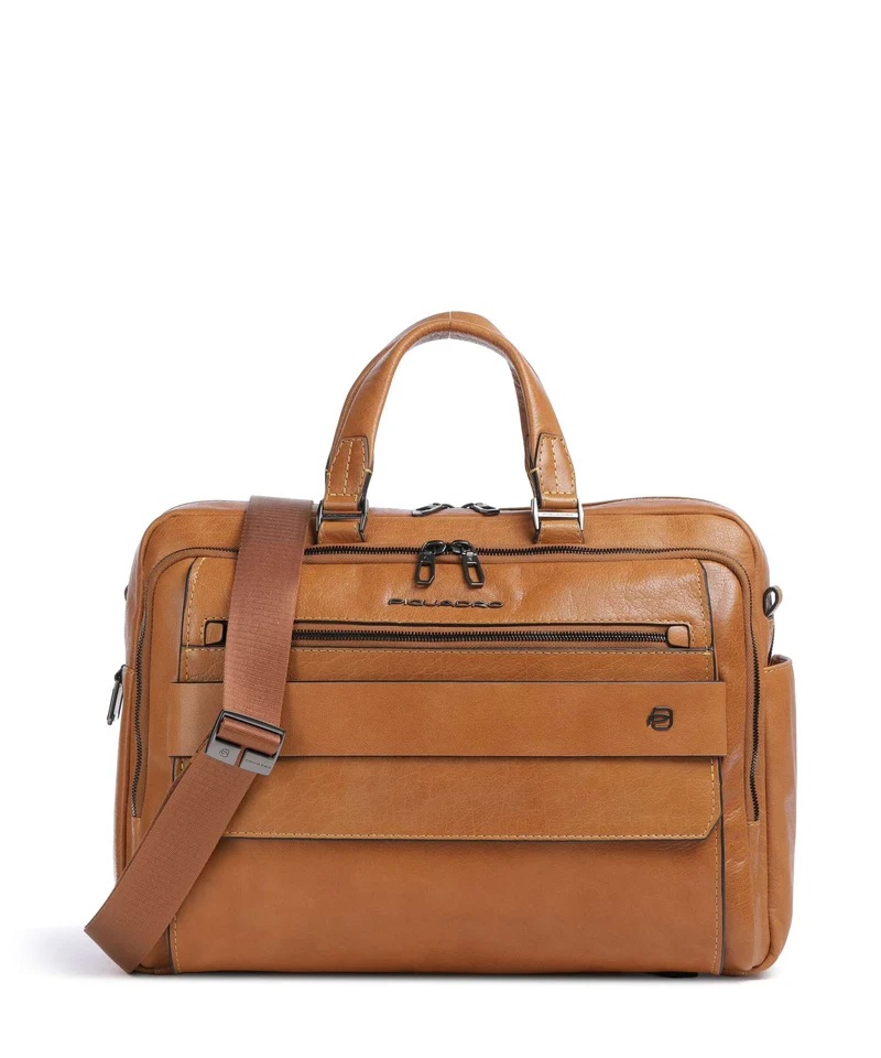 Piquadro Solm Porte-document beige