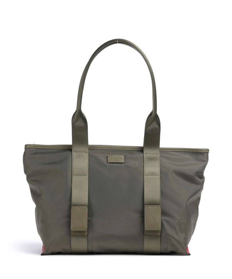 Lancel Mistral M Cabas dark khaki