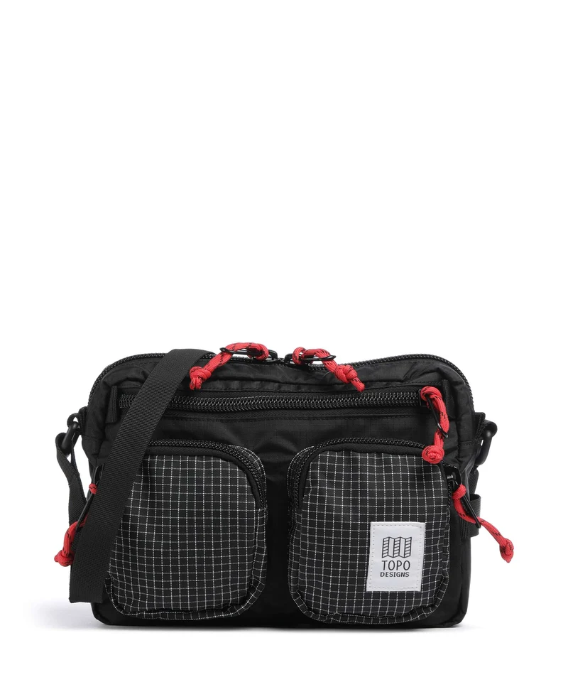 Topo Designs Block Sac bandoulière black/grid
