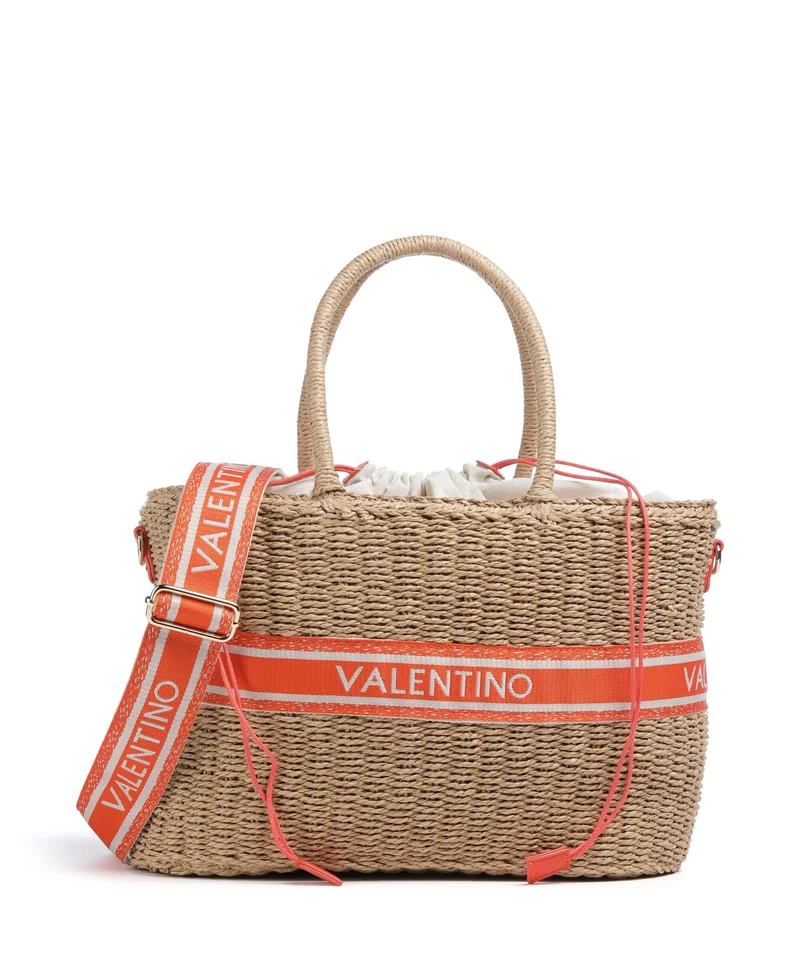 Valentino Bags Boho Cabas naturale/arancio