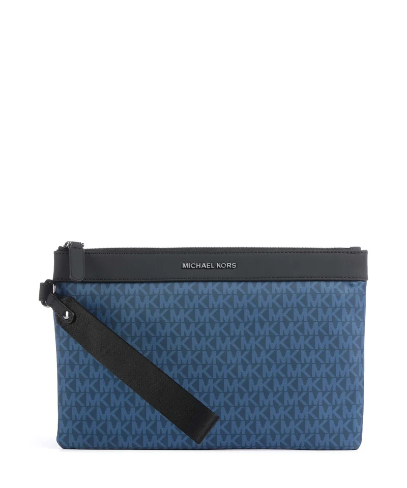 Michael Kors Brooklyn Sac de poignet river blue