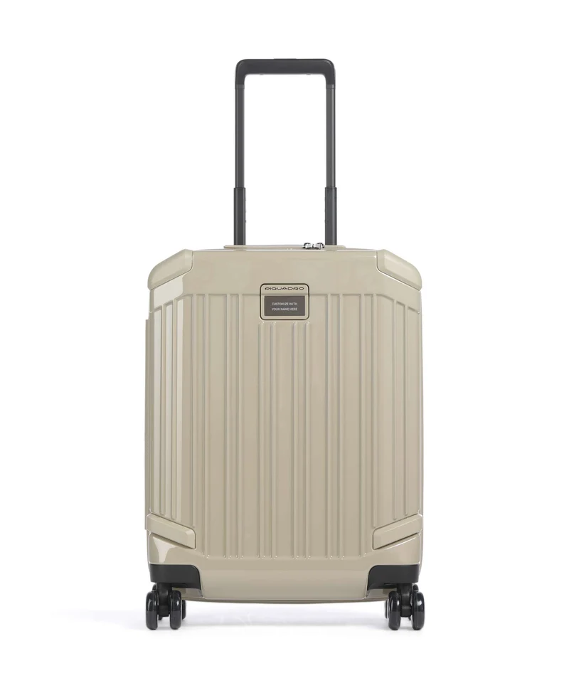 Piquadro POP Valise 4 roues beige