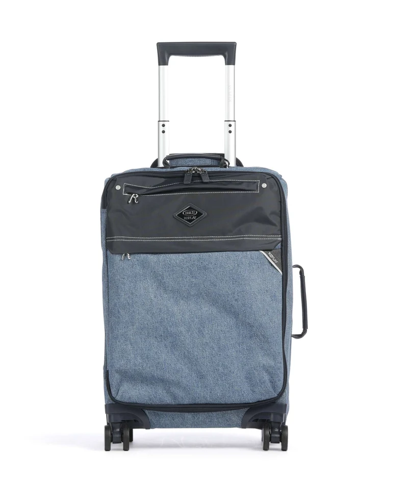 Brics Replay Valise 4 roues light denim