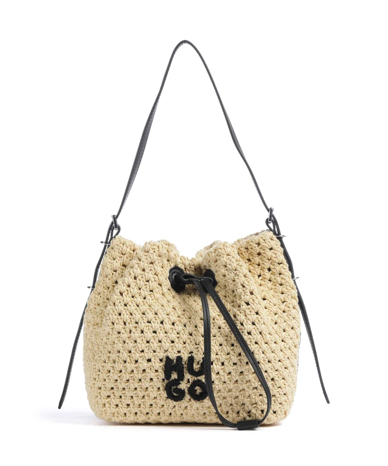 Hugo Neeko Sac seau light beige
