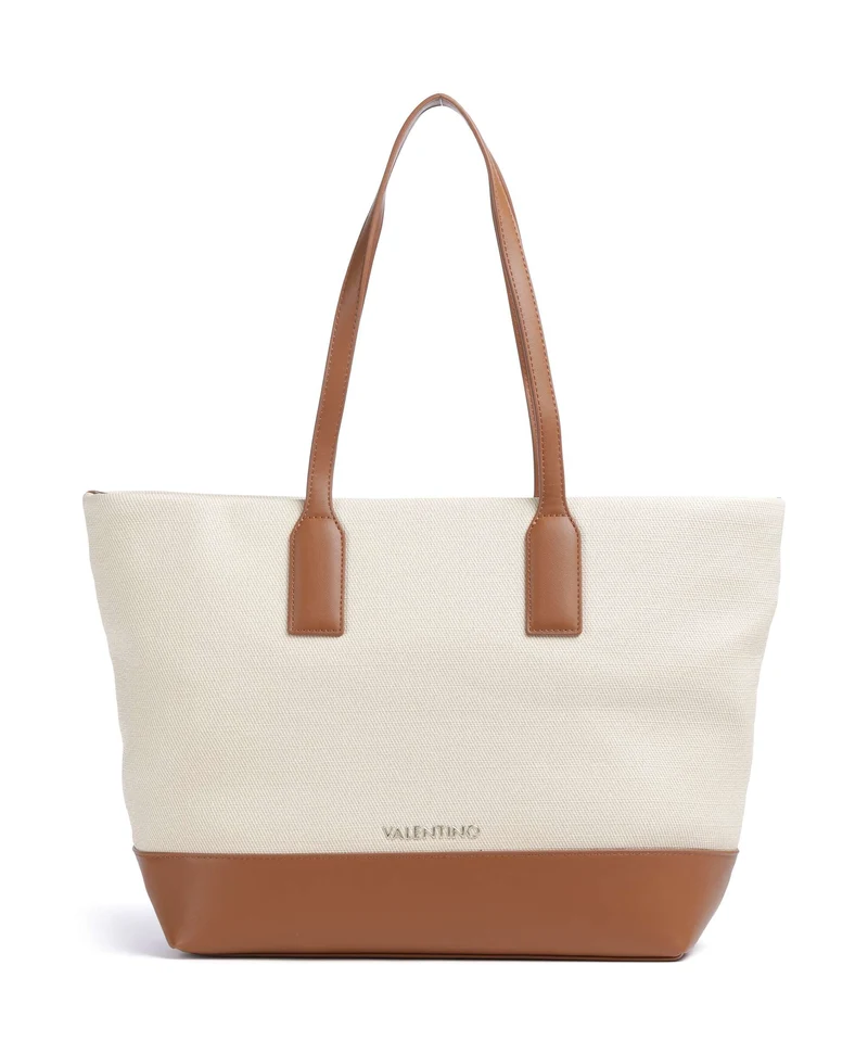 Valentino Bags Atena Re Cabas naturale/cuoio